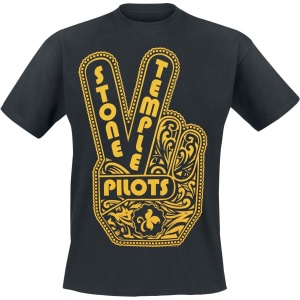 Stone Temple Pilots Peace Hand Tričko černá - RockTime.cz