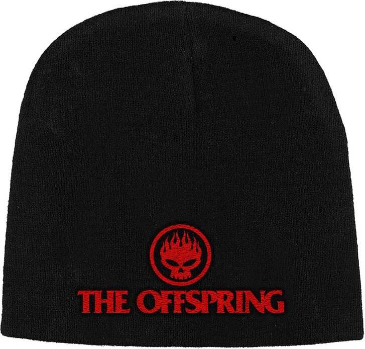 The Offspring Skull Logo Beanie čepice černá - RockTime.cz
