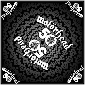 Motörhead 50 Years Bandana - malý šátek černá - RockTime.cz