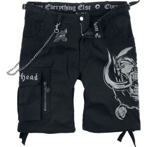 Motörhead EMP Signature Collection Kraťasy černá