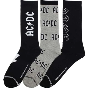 AC/DC 3er Pack Giftbox Ponožky vícebarevný - RockTime.cz