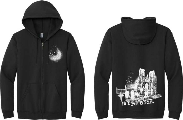 My Chemical Romance Cemetery Drive Zip Mikina s kapucí na zip černá - RockTime.cz