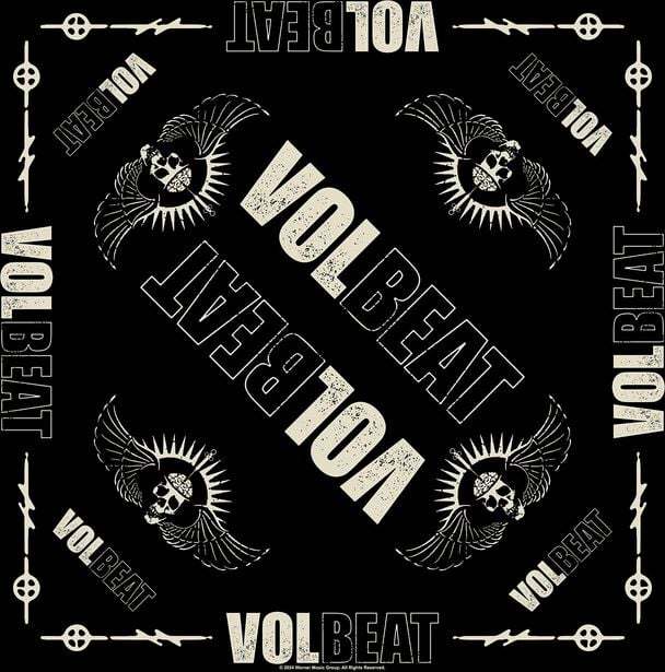 Volbeat Logo - Bandana Bandana - malý šátek černá - RockTime.cz