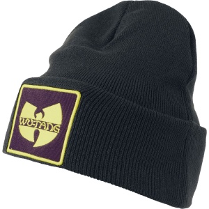 Wu-Tang Clan Amplified Collection - Patch Beanie Beanie čepice černá - RockTime.cz