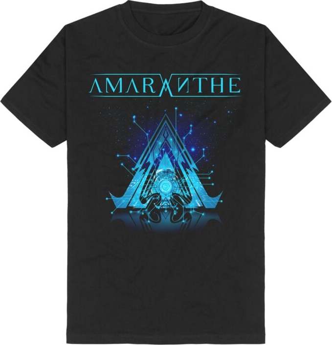 Amaranthe Logo Machine Tričko černá - RockTime.cz