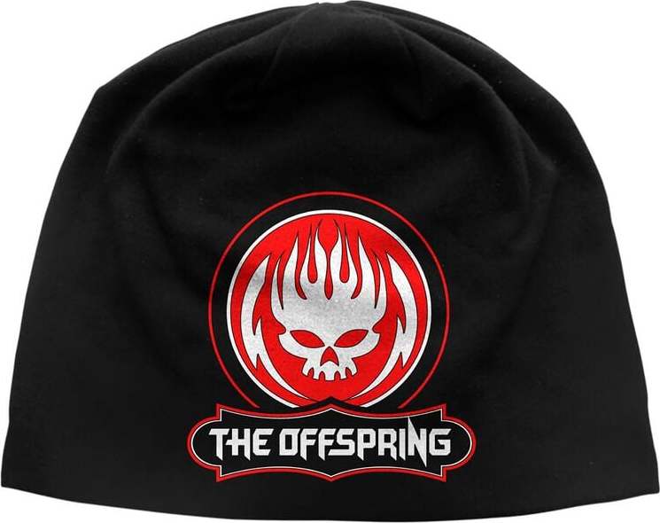 The Offspring Skull Logo Beanie čepice černá - RockTime.cz