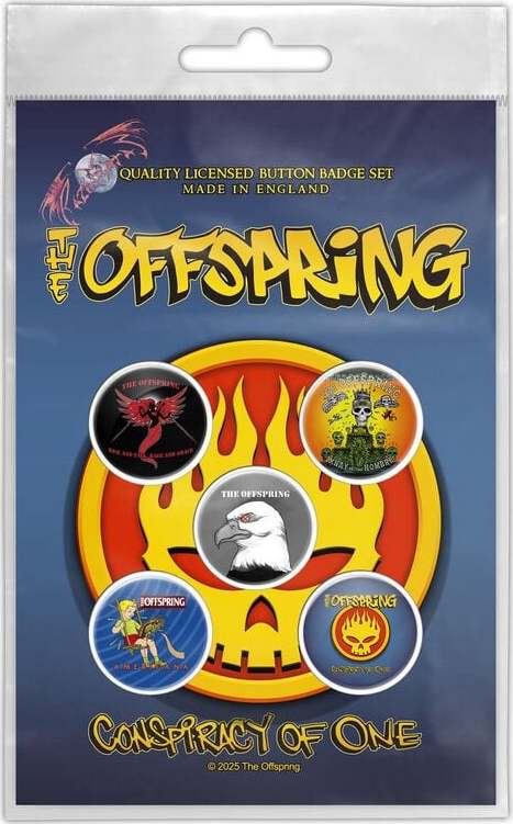 The Offspring Conspiracy Of One Odznak vícebarevný - RockTime.cz