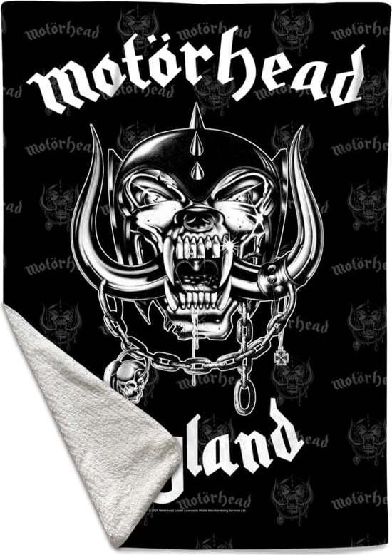 Motörhead England Flísová deka vícebarevný - RockTime.cz