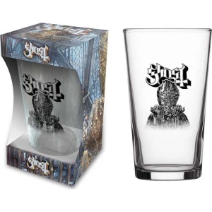 Ghost Impera pivní sklenice transparentní - RockTime.cz