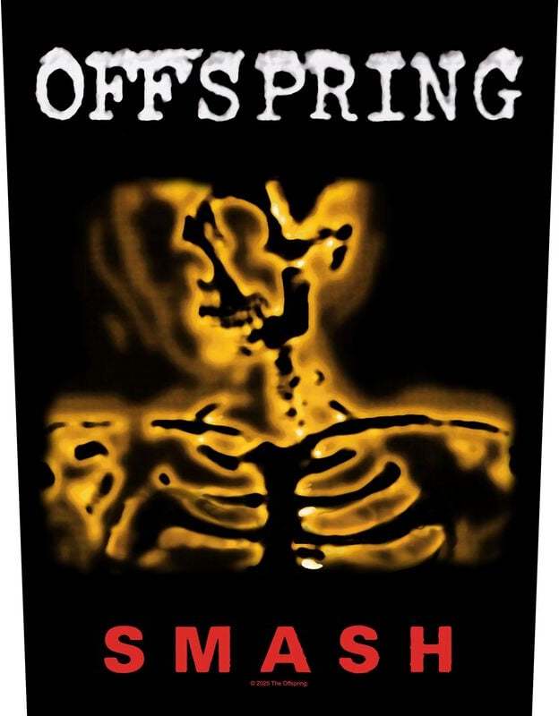 The Offspring Smash nášivka na záda černá - RockTime.cz