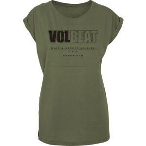 Volbeat Wait A Minute My Girl Dámské tričko písková