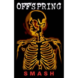 The Offspring Smash Textilní plakát černá - RockTime.cz