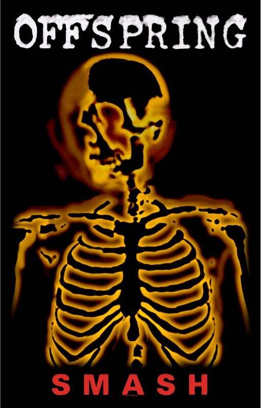 The Offspring Smash Textilní plakát černá - RockTime.cz