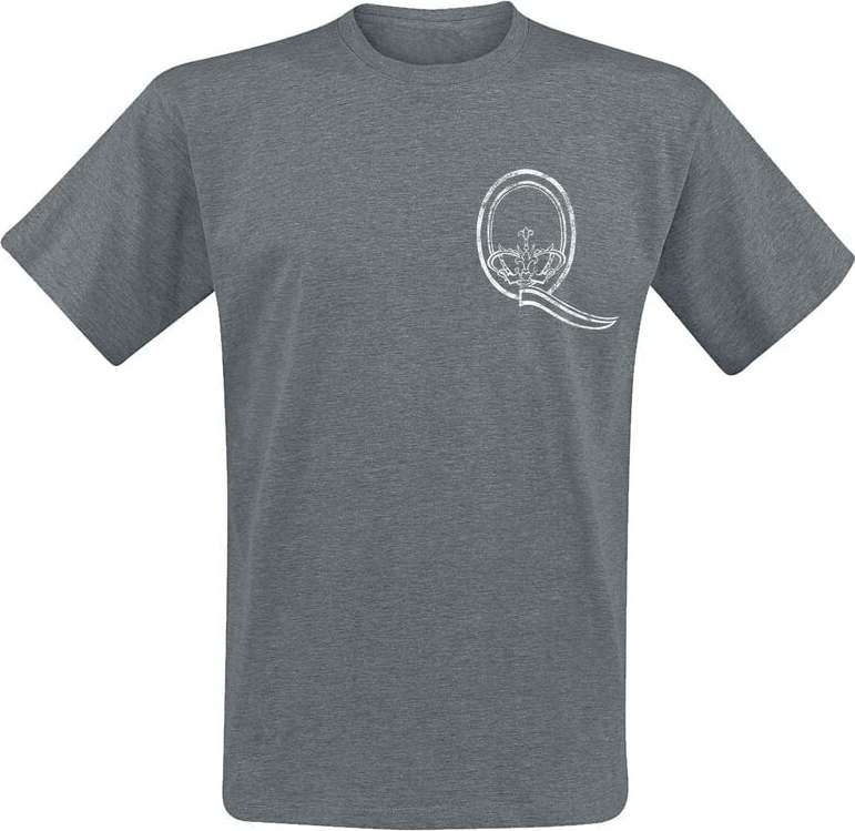 Queen Crest Tričko prošedivelá - RockTime.cz