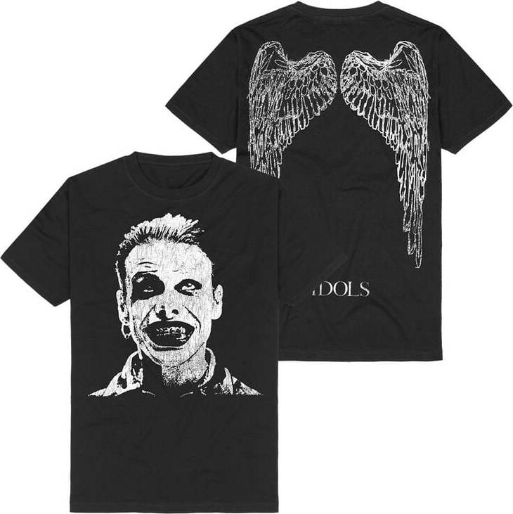 Yungblud Idols Wings Tričko černá - RockTime.cz