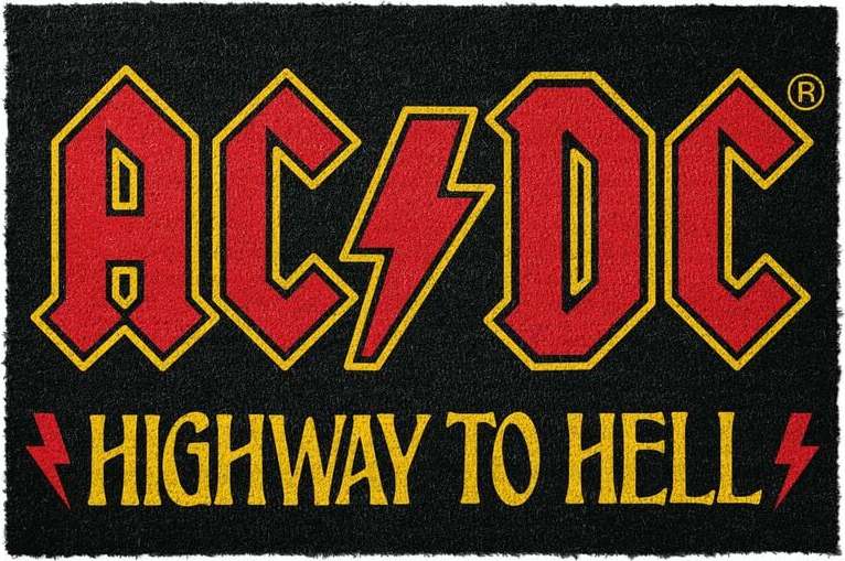 AC/DC Fußmatte AC/DC Rohožka vícebarevný - RockTime.cz