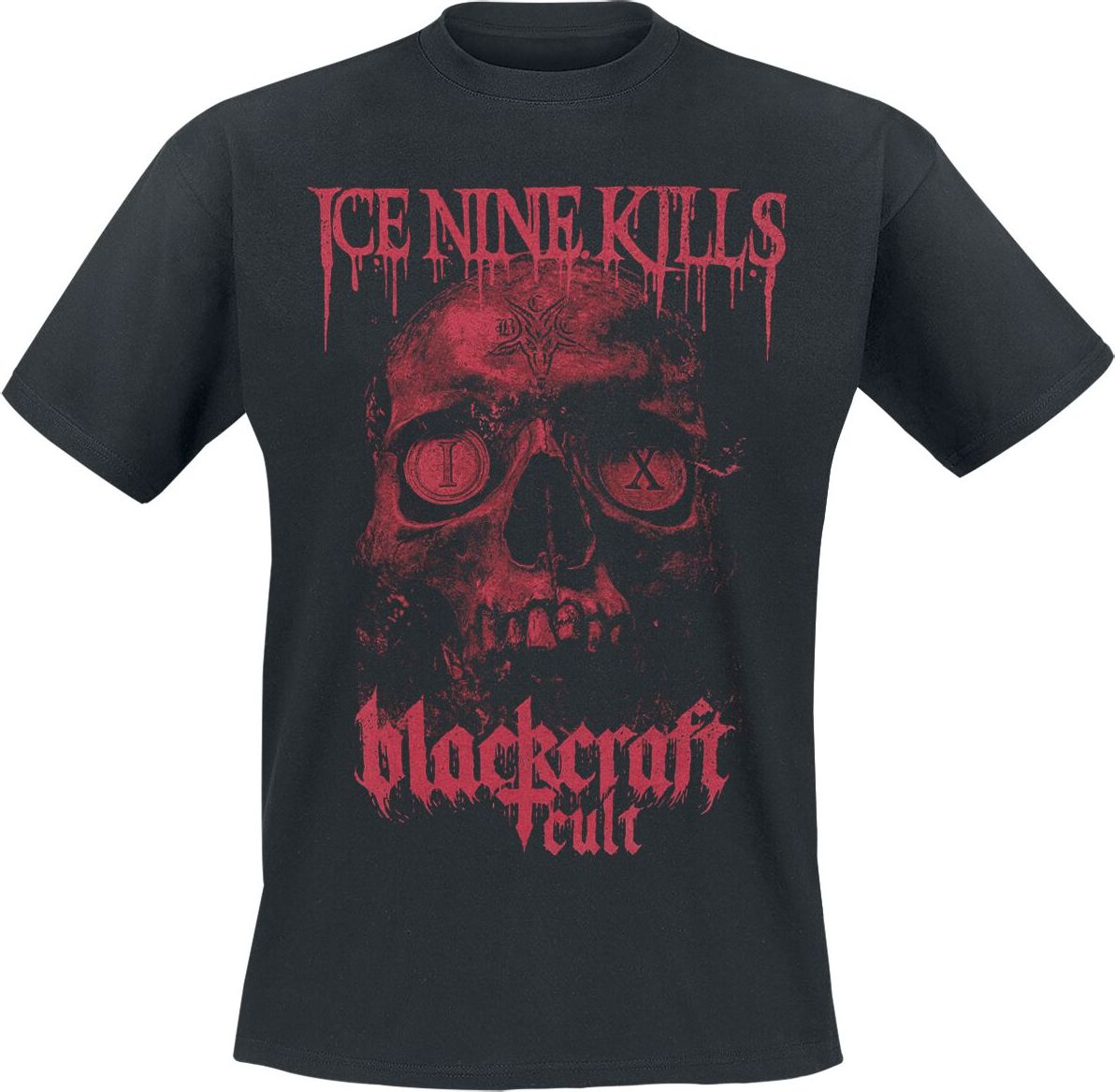 Ice Nine Kills Coineyes Skull Tričko černá - RockTime.cz