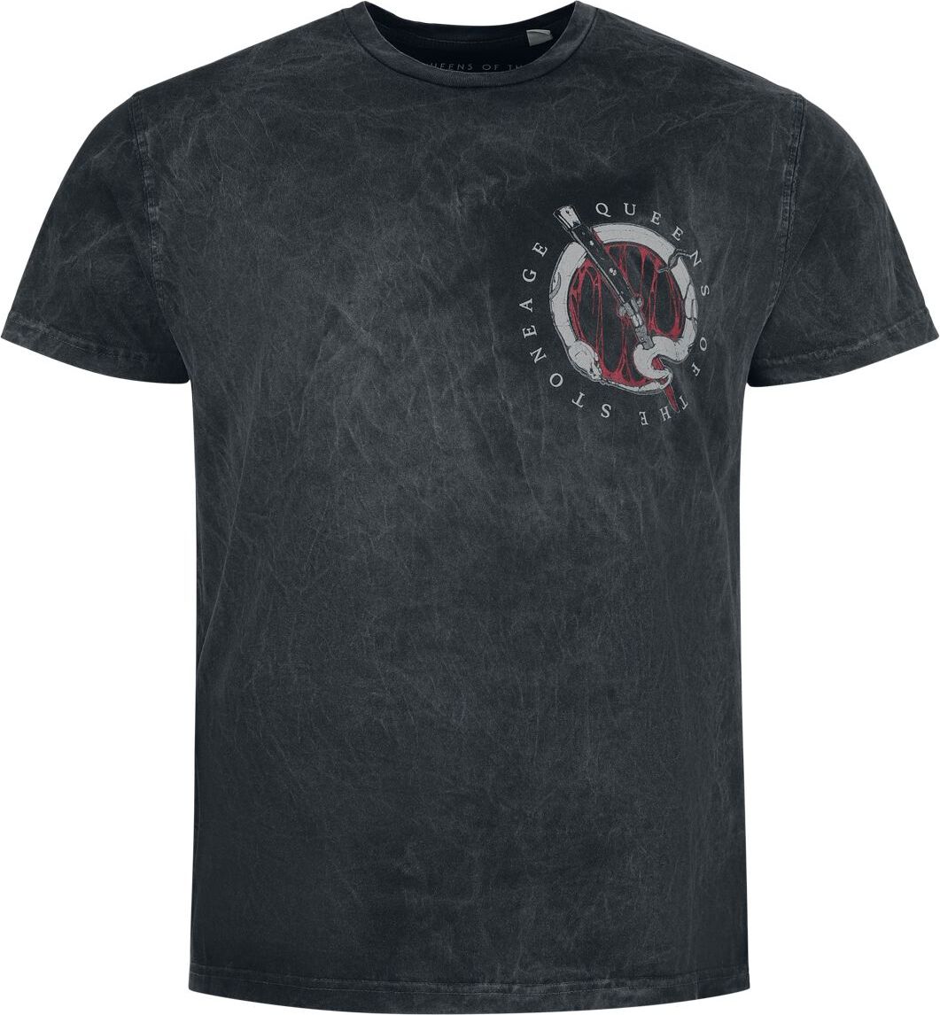 Queens Of The Stone Age Sacrilege Tričko charcoal - RockTime.cz