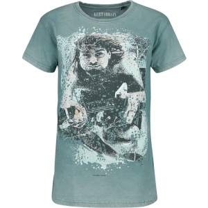 Kurt Cobain Guitar Dámské tričko tyrkysová