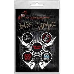 Bullet For My Valentine Logo Odznak vícebarevný - RockTime.cz