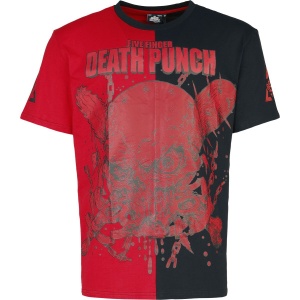Five Finger Death Punch EMP Signature Collection Tričko cervená/cerná - RockTime.cz