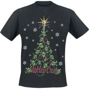 Mötley Crüe All I Want For Christmas Is Crue Tričko černá - RockTime.cz