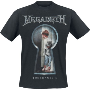 Megadeth Keyhole Tričko černá - RockTime.cz