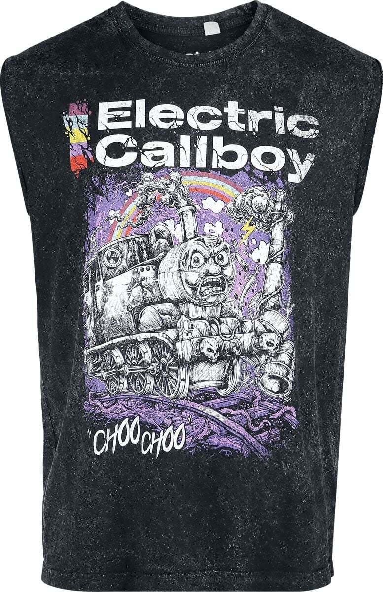 Electric Callboy Choo Choo Tank top antracitová - RockTime.cz