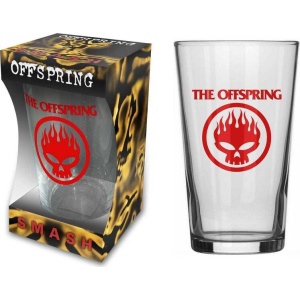 The Offspring Smash pivní sklenice transparentní - RockTime.cz
