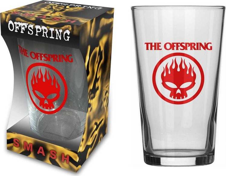 The Offspring Smash pivní sklenice transparentní - RockTime.cz