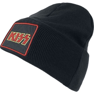 Kiss Amplified Collection - Patch Beanie Beanie čepice černá - RockTime.cz