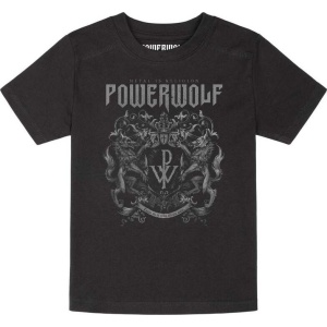 Powerwolf Metal-Kids - Crest detské tricko černá - RockTime.cz