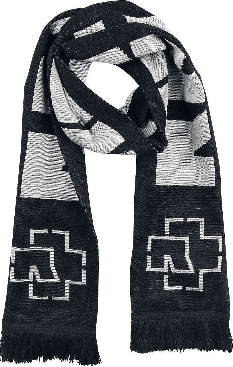 Rammstein Rammstein Šátek/šála cerná/šedá - RockTime.cz Rammstein Rammstein Šátek/šála cerná/šedá - RockTime.cz