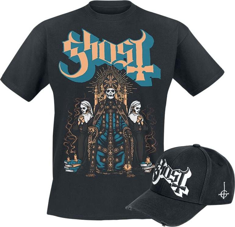 Ghost Fan Bundle Tričko černá - RockTime.cz