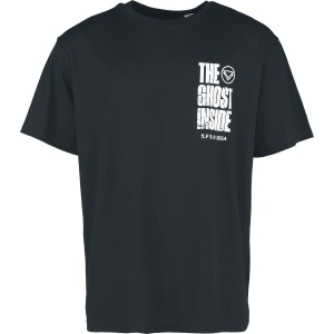 The Ghost Inside Dagger & Wolf - Oversized Tričko černá - RockTime.cz