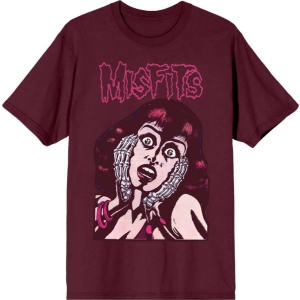 Misfits Shellshock Tričko červená - RockTime.cz