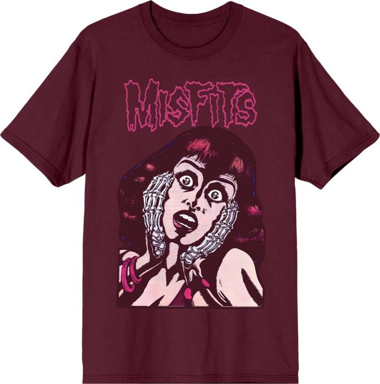 Misfits Shellshock Tričko červená - RockTime.cz