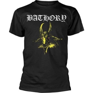 Bathory Goat Yellow Tričko černá