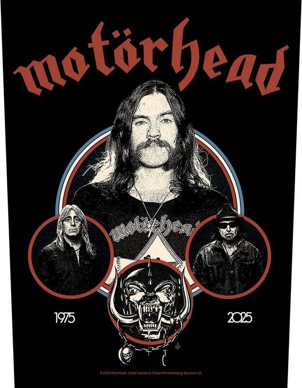 Motörhead Band Circle nášivka na záda vícebarevný - RockTime.cz