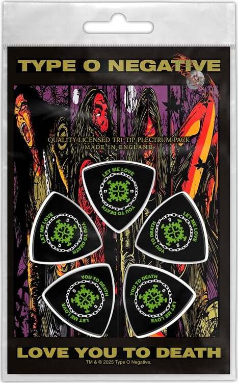 Type O Negative Love You To Death Sada trsátek vícebarevný - RockTime.cz
