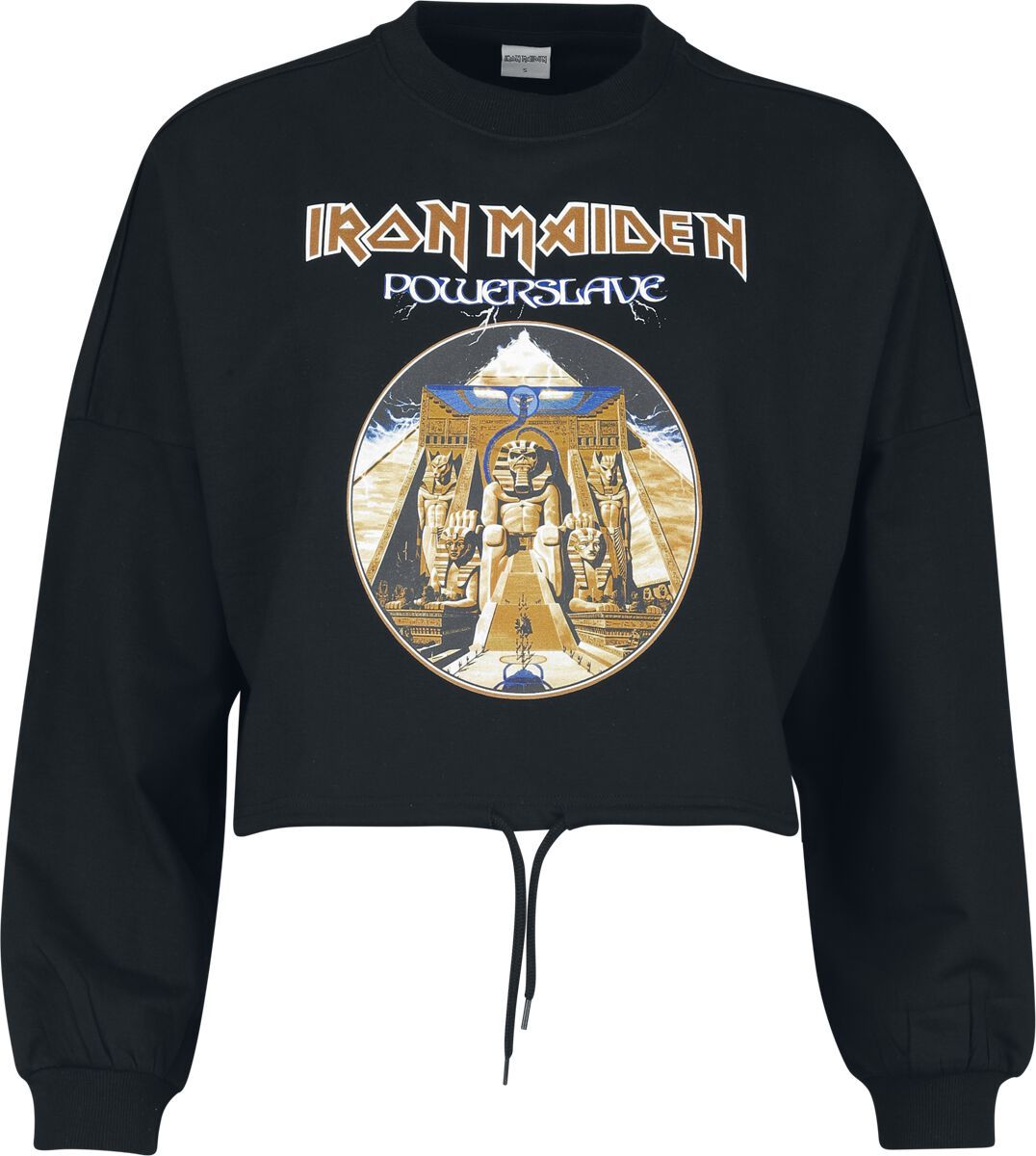 Iron Maiden Powerslave Dámská mikina černá - RockTime.cz