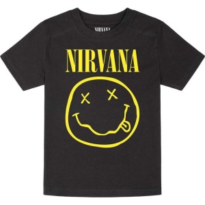 Nirvana Metal-Kids - Smiley Kids detské tricko černá