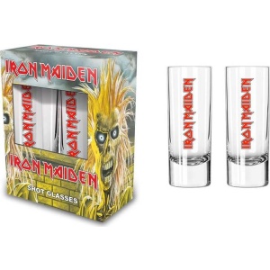 Iron Maiden Iron Maiden sada sklenicek transparentní - RockTime.cz