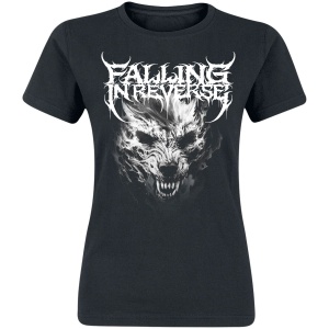 Falling In Reverse Wolf Dámské tričko černá - RockTime.cz