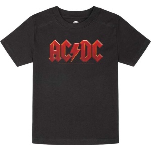 AC/DC Metal-Kids - Logo detské tricko černá