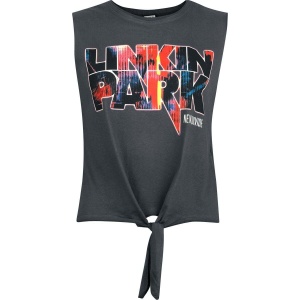 Linkin Park Amplified Collection - New Divide Dámský top charcoal - RockTime.cz