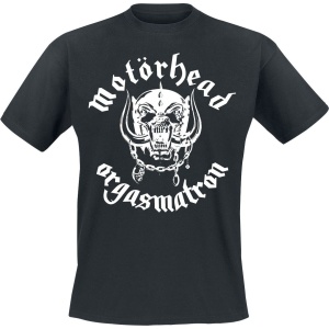 Motörhead Orgasmatron Lyric Tričko černá