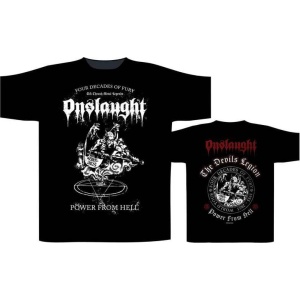 Onslaught Power from hell Tričko černá - RockTime.cz