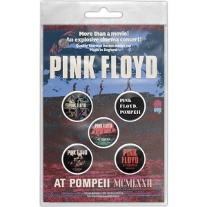 Pink Floyd Live In Pompeii Odznak vícebarevný - RockTime.cz