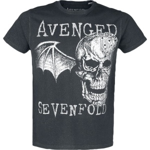 Avenged Sevenfold Deathbat Tričko černá